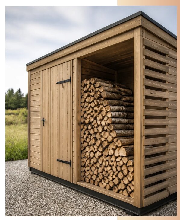 Хозблоки с дровником для дачи в Гусе-Хрустальном по цене от 90933 р. | БытовкаПрофи-Гсь
